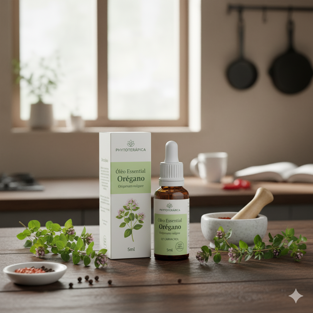 Óleo Essencial Orégano 5Ml